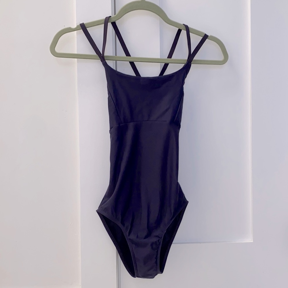 Wear Moi Eggplant Leotard